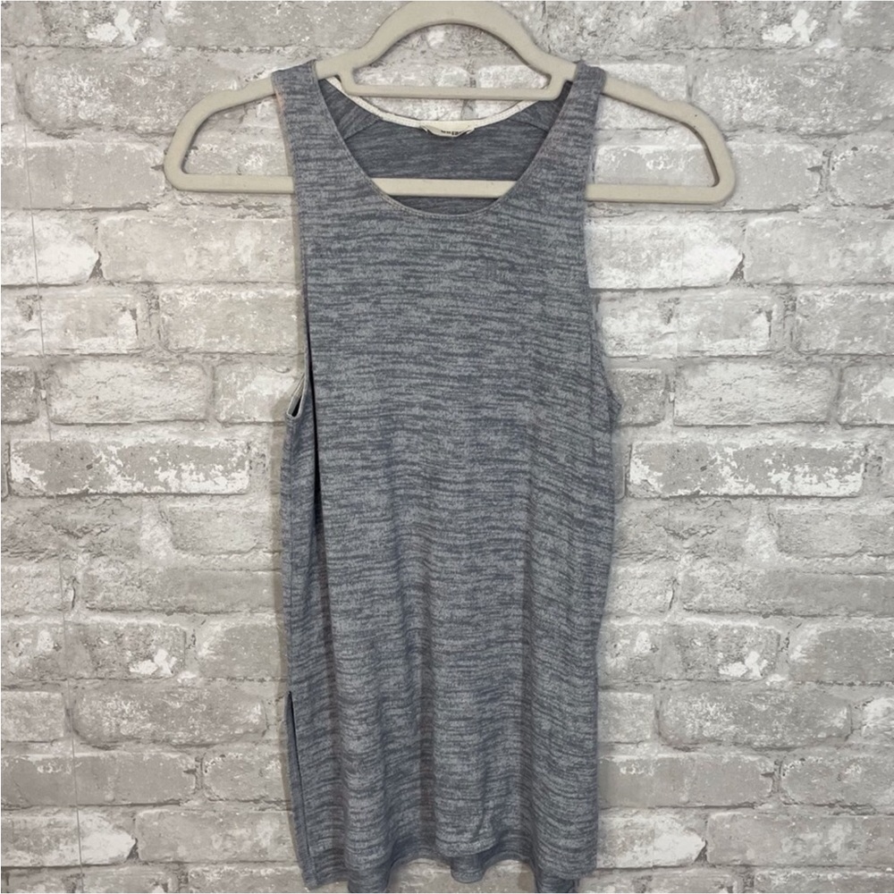 Wilfred Free Grey Space Dyed tank top